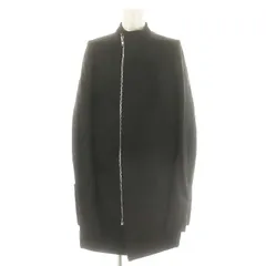 リックオウエンス Rick Owens ウール ジップアップ ロングコート アウター US4 S 黒 ブラック /YQ ■OSのサムネイル