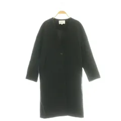 エンフォルド ENFOLD NO-COLLAR COAT ノーカラーコート カラーレスコート アウター 36 ブラック /DF ■OS ■SHのサムネイル