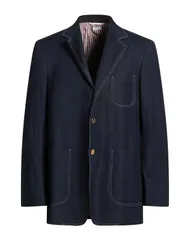 トムブラウン メンズ アウター ジャケット・ブルゾン テーラードジャケット THOM BROWNE Navy ネイビーのサムネイル