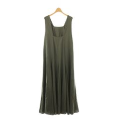 enfoldエンフォルドSQUAREDRAPEDRESSロングワンピース黒38 - メルカリ