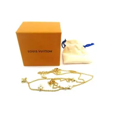 LOUIS VUITTON ルイヴィトン LV フローラグラム ゴールド M00981 ネックレス ∠UP5434のサムネイル