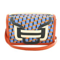 レディース 【希少】FENDI オールレザー オイスター 総柄 トートバッグ