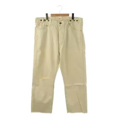 チマラ chimala 26SS for luxe ADJASTABLE WIDE TAPERED(016) デニムパンツ ジーンズ ボタンフライ 32 キナリ /DO ■OSのサムネイル