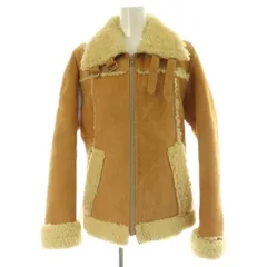 マルタンマルジェラ 14 Martin Margiela 14 ムートンコート アウター ジップアップ I42 キャメルカラー /NR ■OSのサムネイル