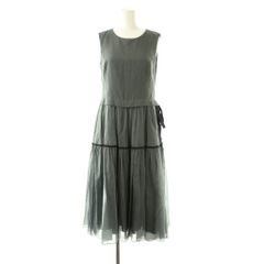 新品FOXEY NEW YORK ワンピース SUNDANCE ネイビー 42 - メルカリ