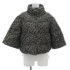 アメリカンラグシー AMERICAN RAG CIE ダウンジャケット ショート丈 レオパード柄 グレー 黒 ブラック /JS ■YHS15のサムネイル
