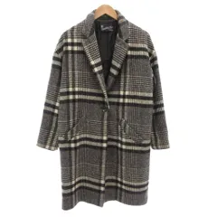アーバンリサーチ サニーレーベル URBAN RESEARCH Sonny Label コート ウール F グレー チェック柄 格子柄 LA67-27J001 /AE ■YHS10のサムネイル