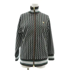 カッパ kappa 美品 トラックジャケット ジャージ 上着 M 茶 ブラウン 緑 グリーン  /YZ ■YHS15 のサムネイル