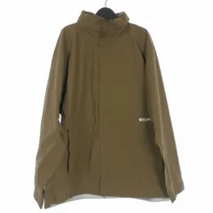 ワイルドシングス WILDTHINGS PERTEX SMOKING JACKET フード付き ナイロンジャケット ブルゾン 長袖 L カーキ 緑 WT22102SKのサムネイル