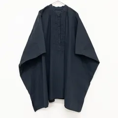 MM6 Maison Margiela エムエムシックス メゾンマルジェラ シャツ トップス ピンタック オーバーサイズ コットン ブラック イタリア製 レディース 36 b01364のサムネイル