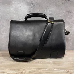✨HERZ ヘルツ ダレスバッグ 2WAY レザー ビジネスバッグ α1-1008のサムネイル