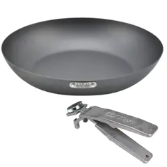 新品 COCOpan ベーシック 鉄フライパン (【メーカー正規品】ベーシック・グリッパー 日本製 軽量改良版 セット 18cm)のサムネイル
