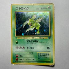 ストライク 拡張パック第2弾 ポケモンジャングル No.123 旧裏 ホロ