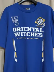 オリエンタルウィッチーズ ORIENTAL WICHES ゲームシャツ ドライ Tシャツ L 青 ビーチバレーのサムネイル