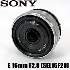☆極美品☆SONY E 16mm F2.8 レンズ ＃623 - メルカリ