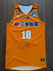TIP OFF Bリーグ 新潟アルビレックスBB ユニフォーム 森井健太 18番 サイン入り LLのサムネイル