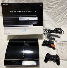 SONY PS3 本体 CECH-00 クリアブラック 6458 - メルカリ