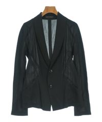 Yohji Yamamoto＋NOIR リネン 麻 ジャケット クロップド丈 黒 - メルカリ