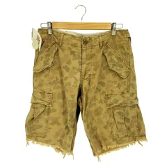 デニムアンドサプライラルフローレン DENIM&SUPPLY RALPH LAUREN 総柄 カットオフ カーゴショーツ メンズ 30inch のサムネイル