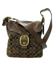 コーチ coach ワンショルダーバッグ ダークブラウン Y2K 雰囲気抜群 