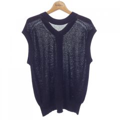 美品】ERMANNO SCERVINO レース刺繍 ノースリーブ カシミヤ混 - メルカリ