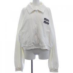 miu miu クロップド丈 長袖シャツ ホワイト サイズ42 - メルカリ
