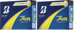 Brand new BRIDGESTONE TOUR B JGR golf balls, 2025 model, 12 balls per pack, white, Mindset J5WXM (x 2)