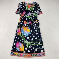 LEONARD 花柄 半袖ワンピース Lサイズ - メルカリ