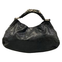 Y2k Miu Miu Flower Leather Brown Bag - メルカリ