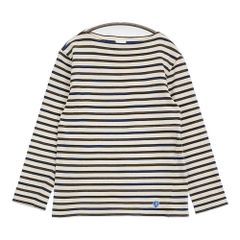 ORCIVAL バスクシャツ ダークグレー ボートネック - メルカリ