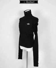 DimMoire ZIPUPクロップトップス stripe - メルカリ