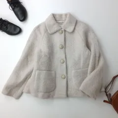 新品 J&M DAVIDSON ジェイアンドエムデヴィッドソン モヘヤ 羊毛 コート /26Fのサムネイル