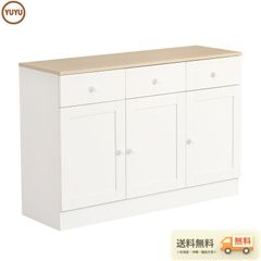 IKEA イダネス サイドボード キャビネット 白 - メルカリ