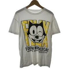 【中古】　Tシャツ　90s vintage　90年代　OLD　(c)1994 FELIX THE CAT PRODUCTIONS INC　半袖　トップス　クルーネック　キャラクター　FELIX THE CAT　プリント　古着　/1590のサムネイル