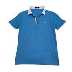【BURBERRY BLUE LABEL】ホースマーク ポロシャツ BURBERRY BLACK LABEL ポロシャツ バーバリー ホースロゴ 青 - メルカリ