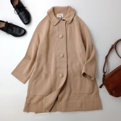 J&M DAVIDSON ニットコート ベージュ - メルカリ