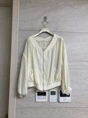 clore＋】Airy Soft-Sheer Blouson ホワイト - メルカリ