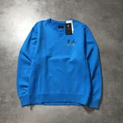 GQ5531◇UNION / JORDAN : CREWNECK DJ9522-483◇S◇ブルー系 ユニオン ジョーダン フロントマン スウェットのサムネイル