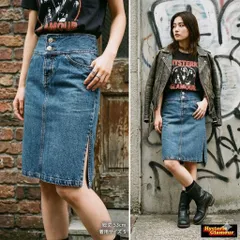 Hysteric Glamour【S】デニムスカート 青 Y2K ハイウエストのサムネイル