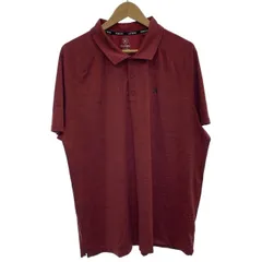 【中古】　Hurley　ポロシャツ　半袖　トップス　無地　ワンポイント　プリント　オーバーサイズ　スポーツウエア　古着　/7037のサムネイル