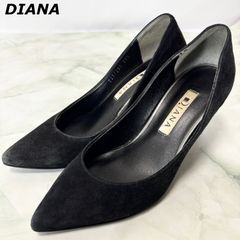 DIANAダイアナ スエードパンプス 23㎝ グレー - メルカリ