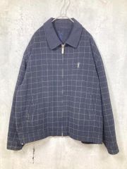 美品◇YSL イヴサンローラン 刺繍ロゴ ドリズラージャケット