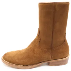 nonnative (ノンネイティブ) Rags McGREGOR RANCHER ZIP UP BOOTS COW SUEDE ラグスマクレガー スエード ジップアップブーツ ブラウン NN-F3055のサムネイル