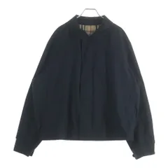 BURBERRY LONDON (バーバリーロンドン) ノバチェック切り替え ジップアップブルゾンジャケット スウィングトップ ブラック 5020953のサムネイル
