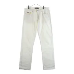 VERSACE (ヴェルサーチ) Regular Fit Denim デニムパンツ ホワイトのサムネイル
