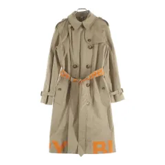 BURBERRY (バーバリー) HORSEFERRY PRINT COTTON TRENCH COAT ホースフェリープリント コットン ロングトレンチコート ベージュ 8015897のサムネイル