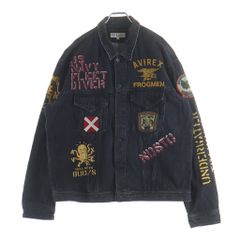 RATS DOZENS BLACK DENIM JACKET - メルカリ