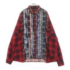 ANREALAGE☆ball check shirt☆変形長袖チェックシャツ48 - メルカリ