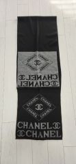 CHANEL シャネル ココマーク バスタオル 黒 白 122×67cm - メルカリ