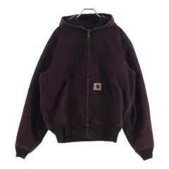 CARHARTT (カーハート) 00S VINTAGE ACTIVE JACKET アクティブジャケット タック地 パーカー ヴィンテージ バーガンディ